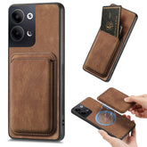 Retro Leather Card Bag Magnetic Phone Case